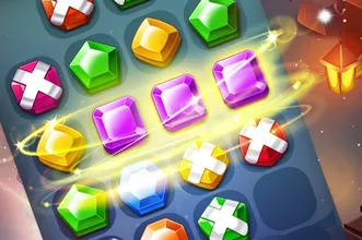 Stickman Jewel Match 3 Master